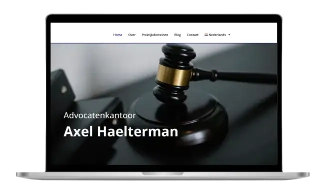 Website van Axel Haelterman