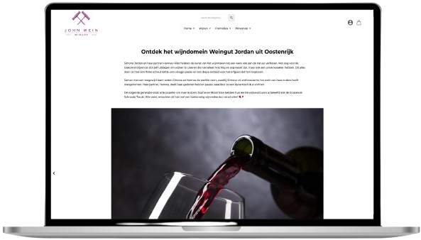 Website van John Wein