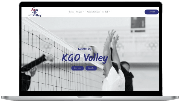 Website van KGO Volley