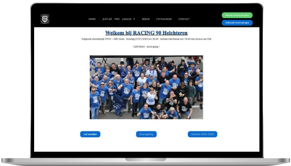Website van KRC Genk