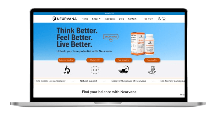 Website van Neurvana