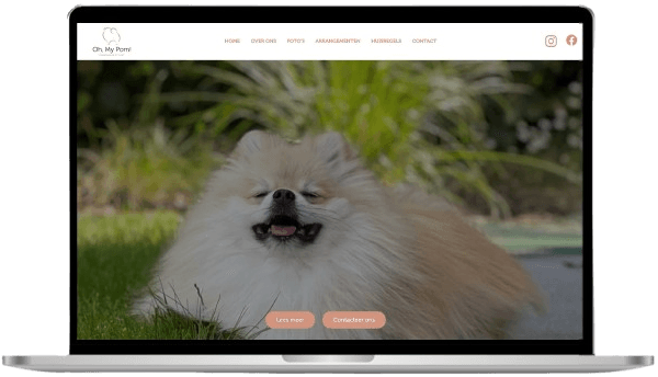 Website van OhMyPom