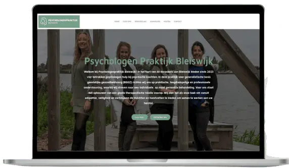 Website van Psychologen Praktijk