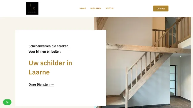 Website van Schilderwerken Schockaert