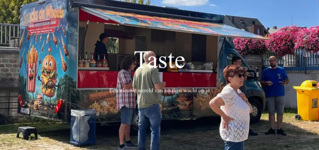 Website van Snacks on Wheels