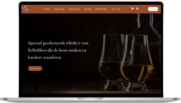 Website van The Whisky Fact